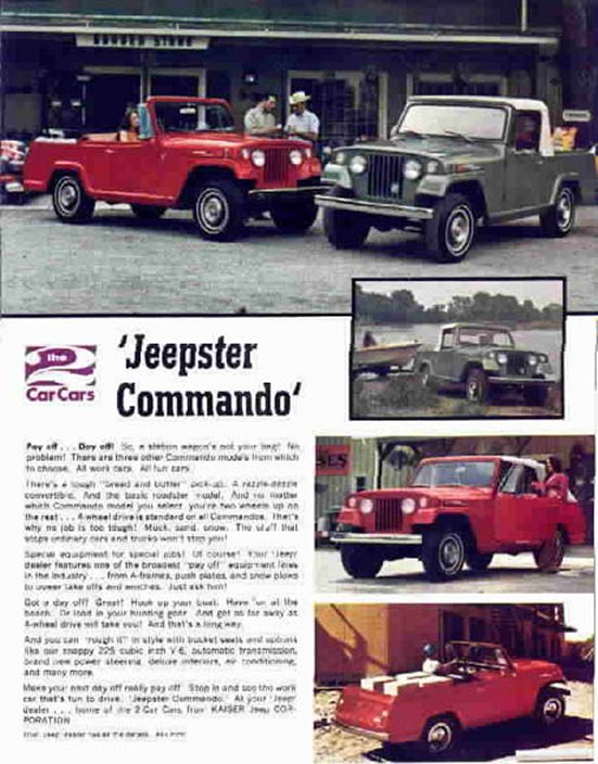1970 Jeep Brochure Page 2